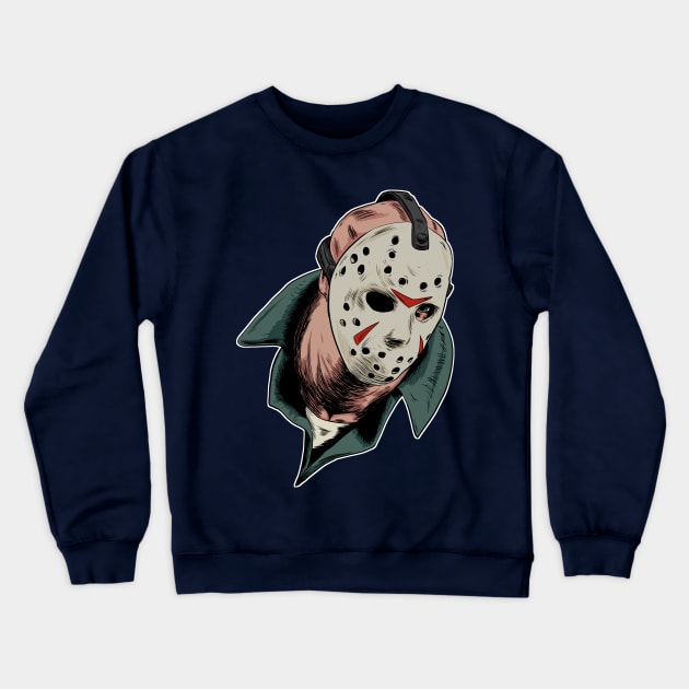 Jason Voorhees Crewneck Sweatshirt by Black Snow Comics